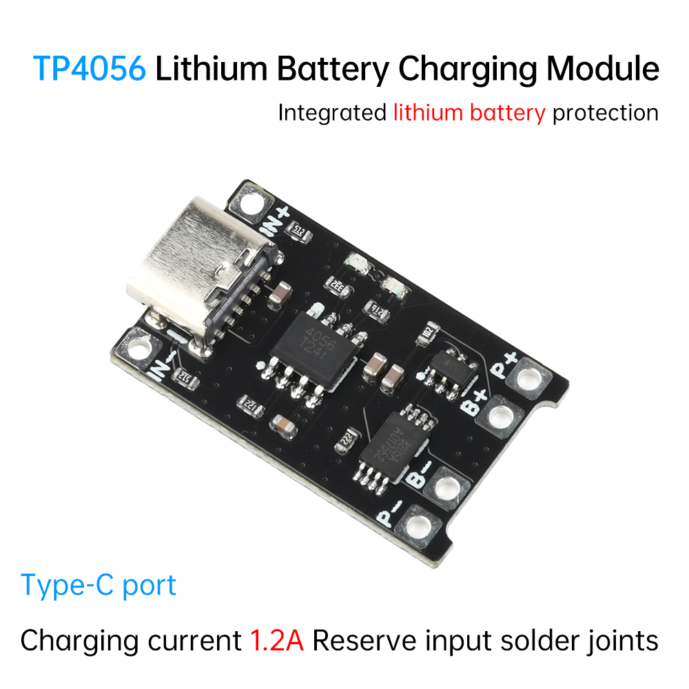 5pcs Type C DC 4-8V TP4056 Li- - Li Ion Charger Module review and price