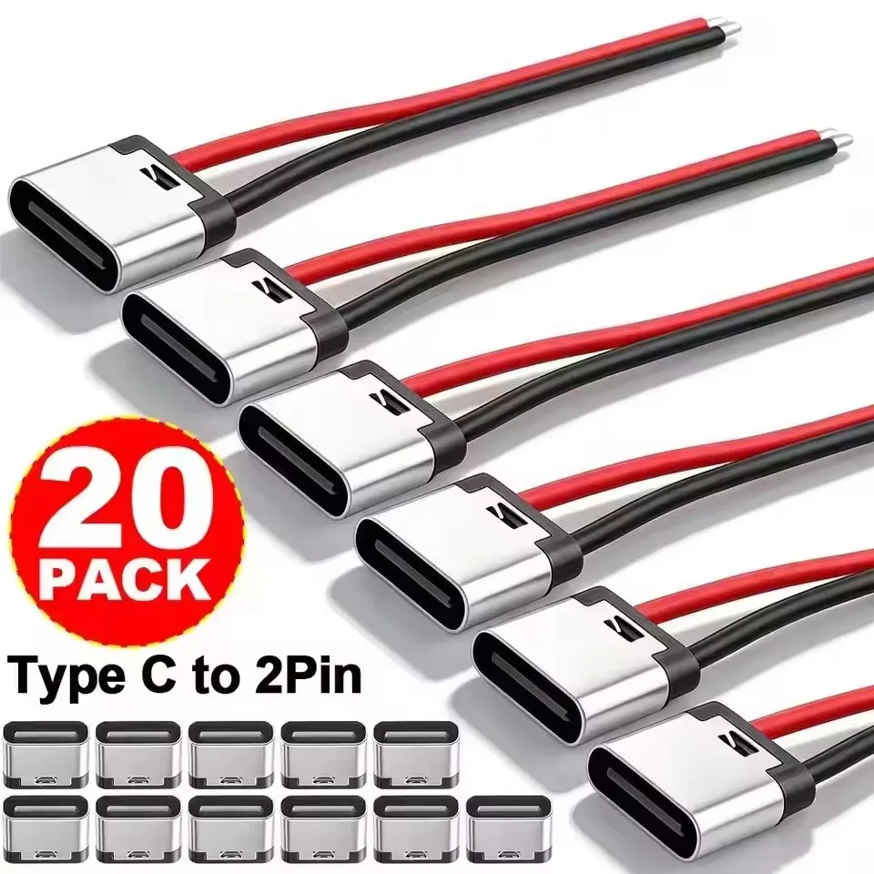 5-20PCS Type-C 2Pin Solder Wir - Usb C Cable review and price
