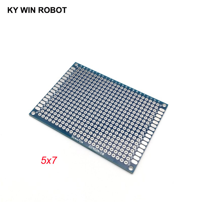 5pcs 5x7cm 50x70 mm Blue Doubl - Pcb Prototyping Board review and price
