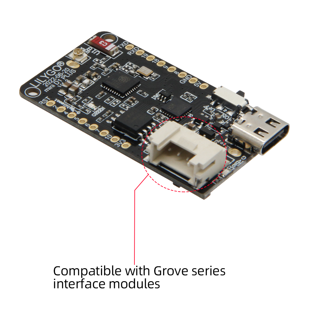 LILYGO® TTGO T-OI Plus ESP32-C - Esp32 Battery Holder Lipo review and price