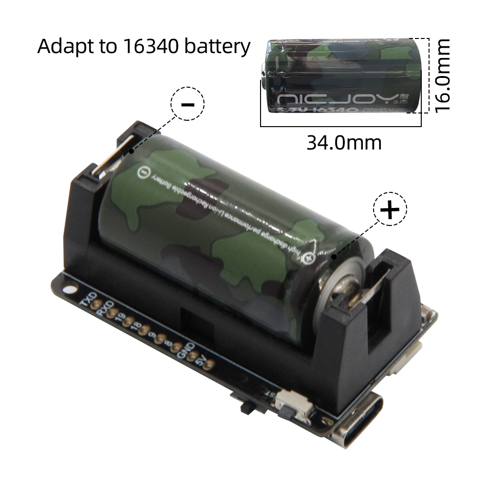 LILYGO® TTGO T-OI Plus ESP32-C - Esp32 Battery Holder Lipo review and price