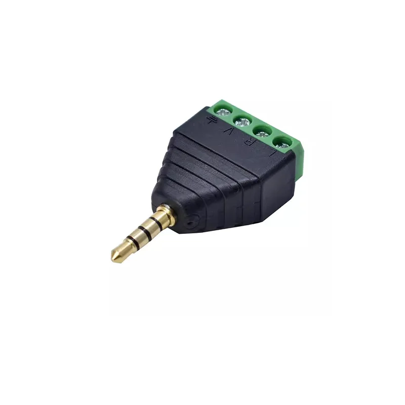 5/20/100PCS  3.5mm Stereo 4 Po - Screw Terminal Block review and price