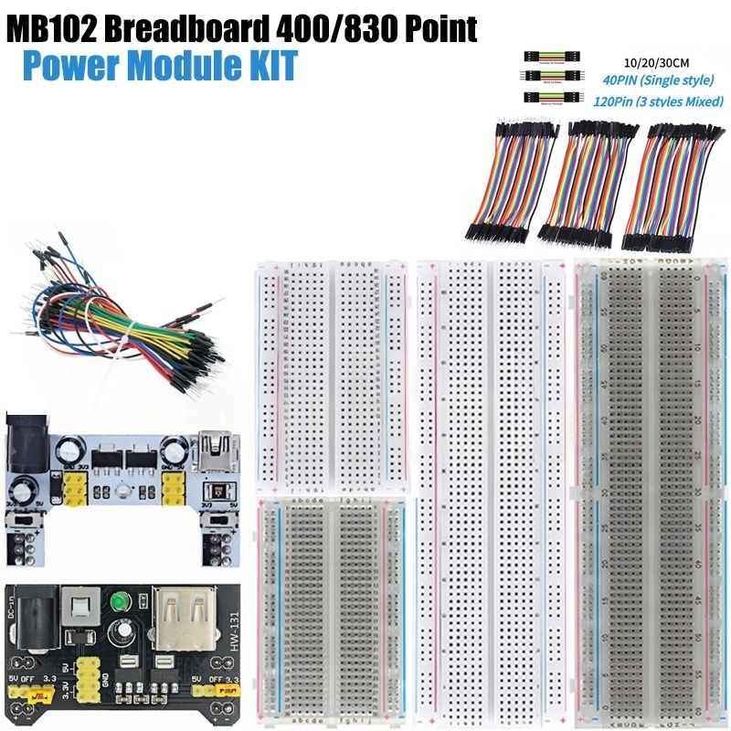 MB-102 MB102 Breadboard 400 83 - Breadboard 400 Point review and price